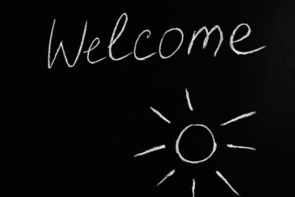 welcome (on Extraits enrichis, WP & SEO) (crédit : Anna Tarazevich - Pexels)