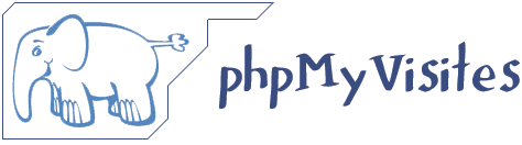 logo phpMyVisites, devenu Piwik puis Matomo, "L'alternative à Google Analytics qui protège vos données et la vie privée de vos clients"
