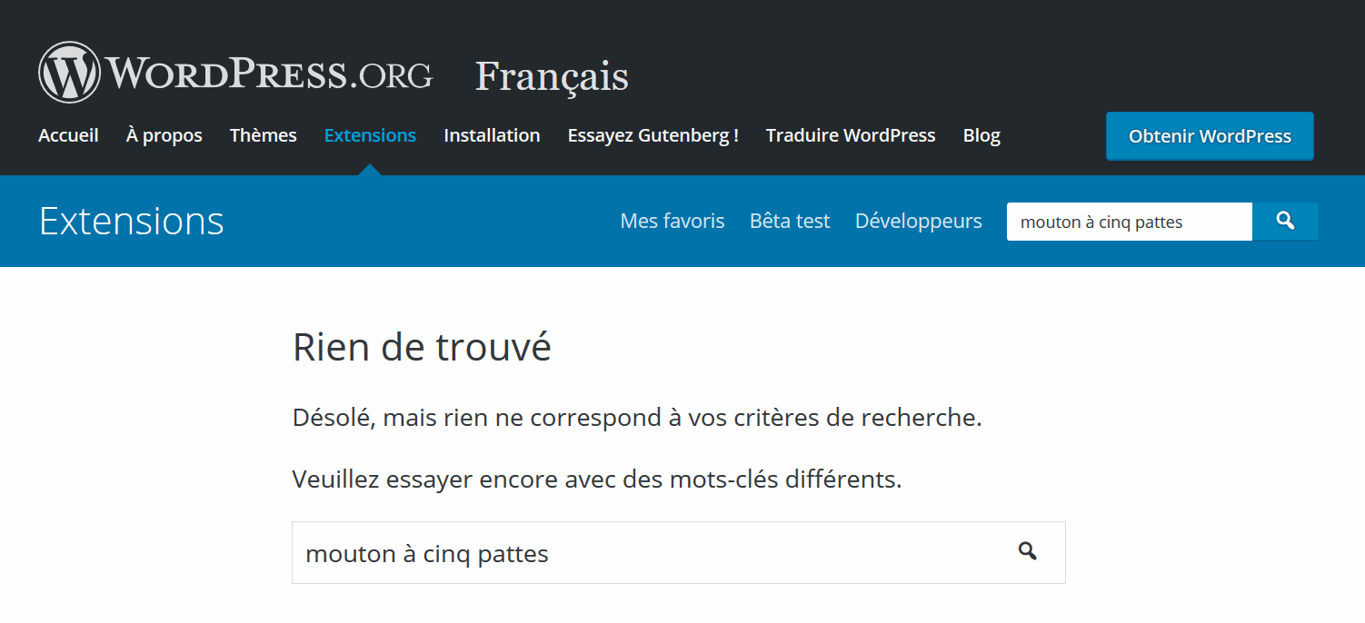 Recherche d'extension sur WordPress.org pour un site membres privé